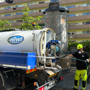 Profesjonelt renhold av søppel og avfallssystemer